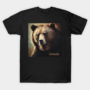 Canada Grizzly Bear . T-Shirt